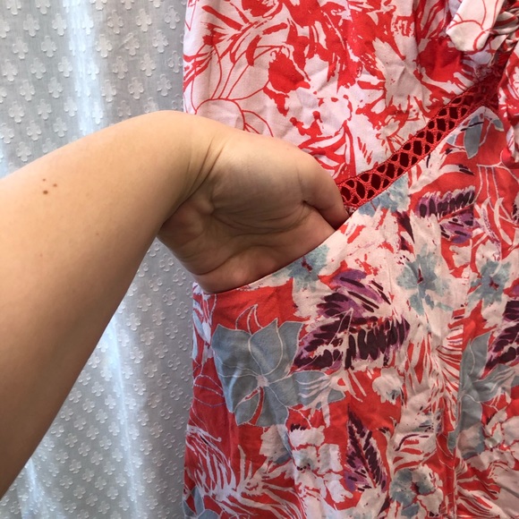 FREE PEOPLE • Santiago Floral print romper Size XS - Picture 4 of 8